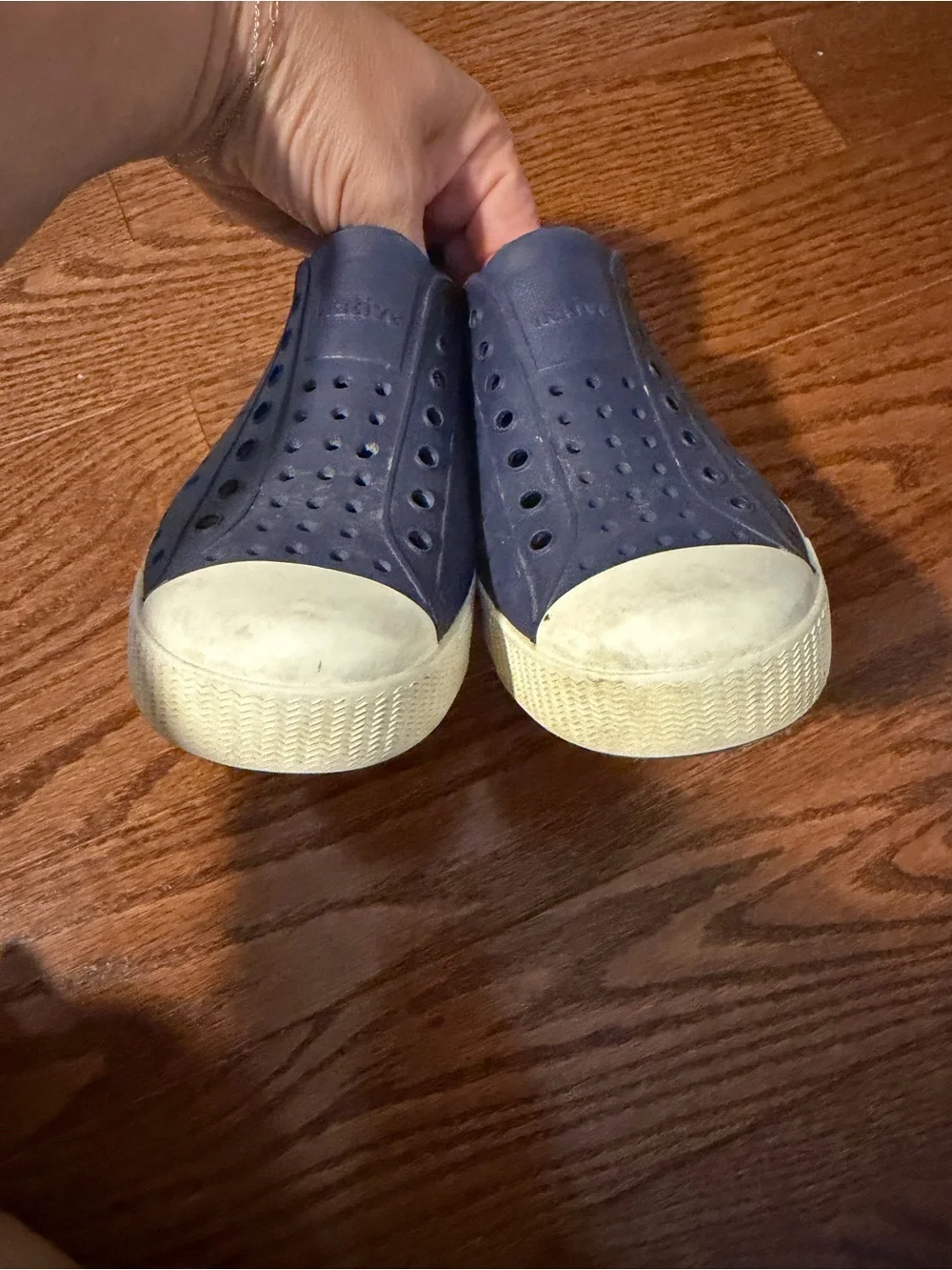 Native Kids Slip-On Water Shoes in Navy